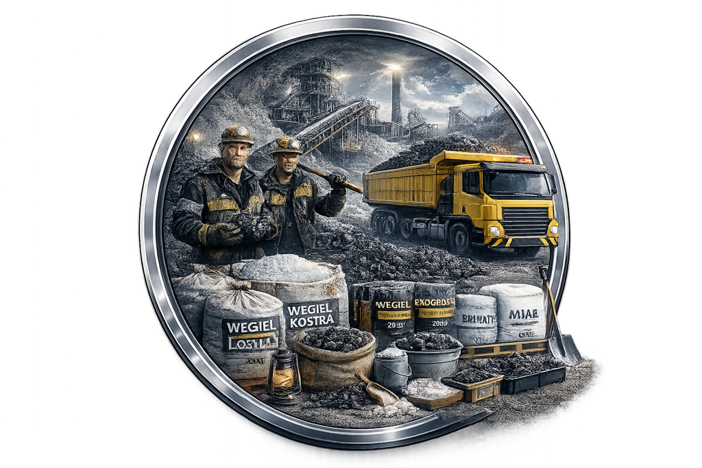 Mineradores e Vendedores de Carvão logo