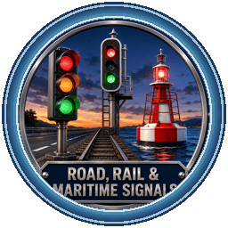 Signaux routiers, ferroviaires et fluviaux logo