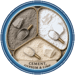 Cemento, Yeso y Cal logo